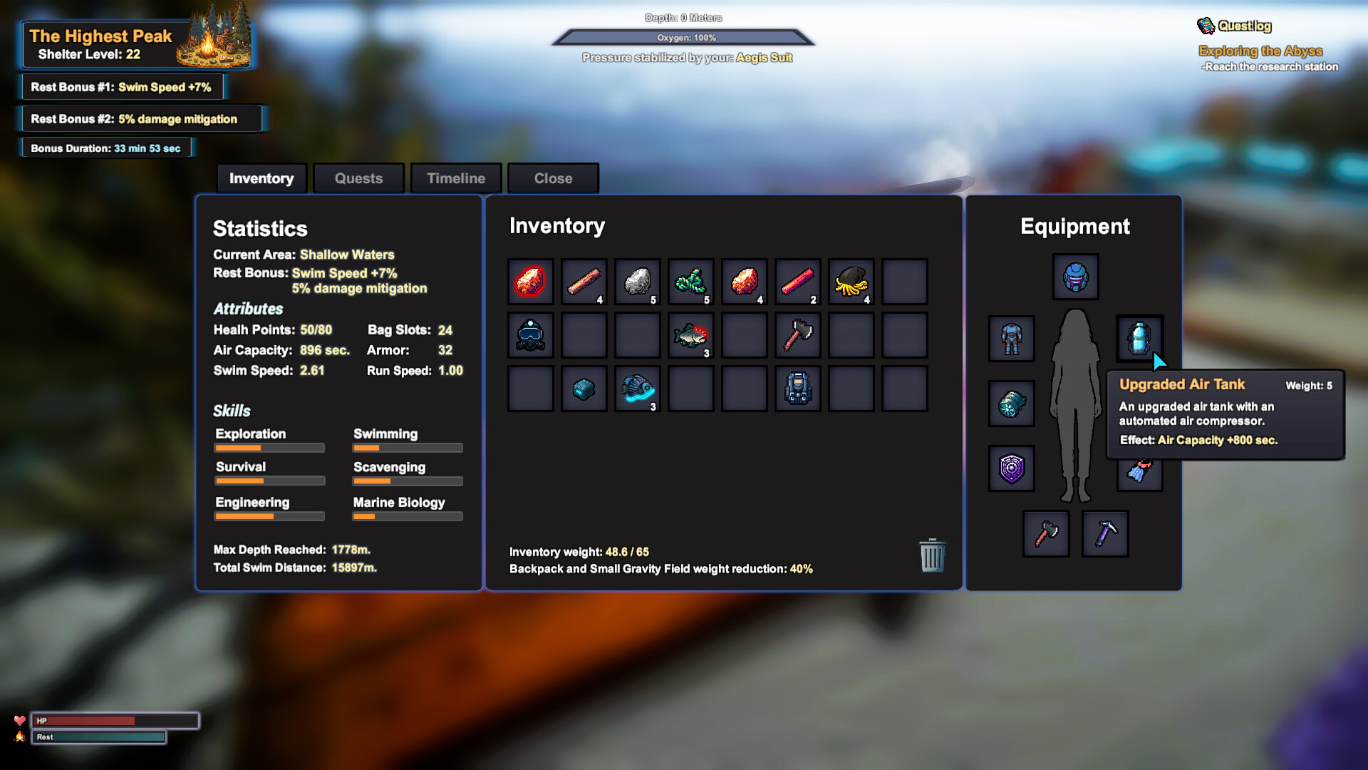 Sinking Eternity screenshot #3