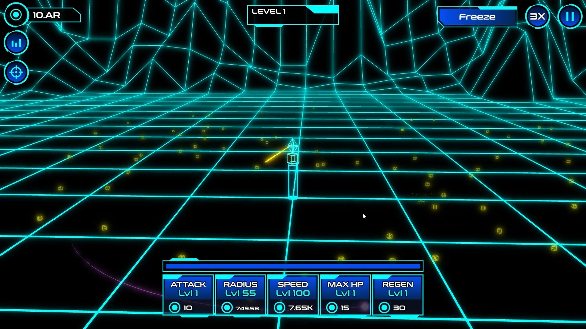 Idle Geometry Defense Featured Screenshot #1
