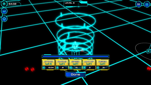 Idle Geometry Defense game for windows Pc 1