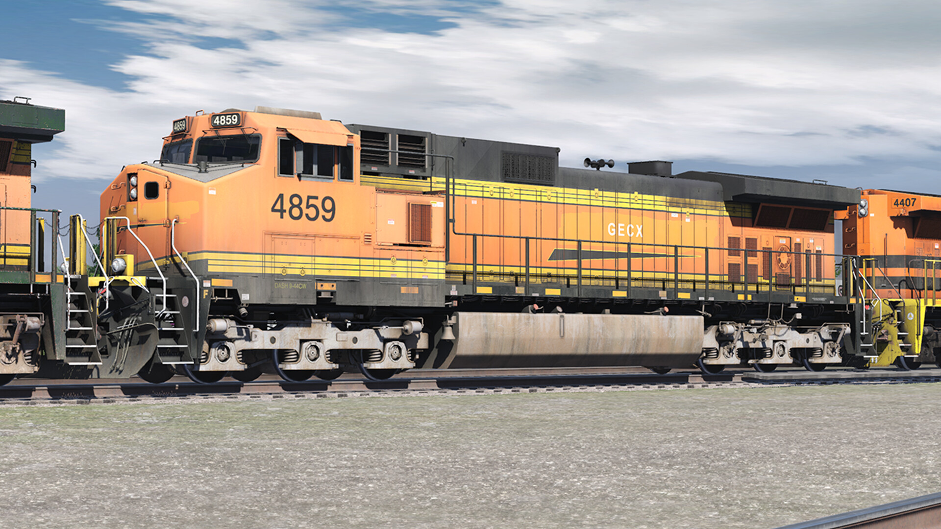 Save 75% on Trainz Plus DLC - GECX C44-9W EX-BNSF 4772-4877 on Steam