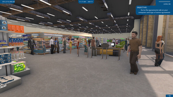 Hypermarket Simulator Demo