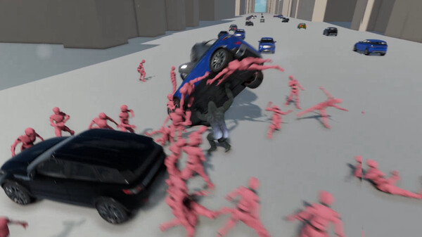 Screenshot 2 of A Gorilla vs 100 Men Simulator - additional gameplay view