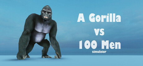 A Gorilla vs 100 Men Simulator