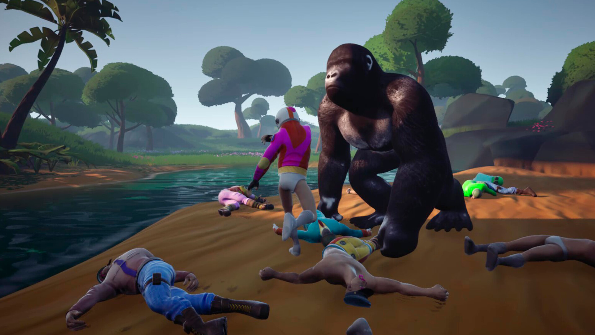 100 Men VS Gorilla screenshot #13