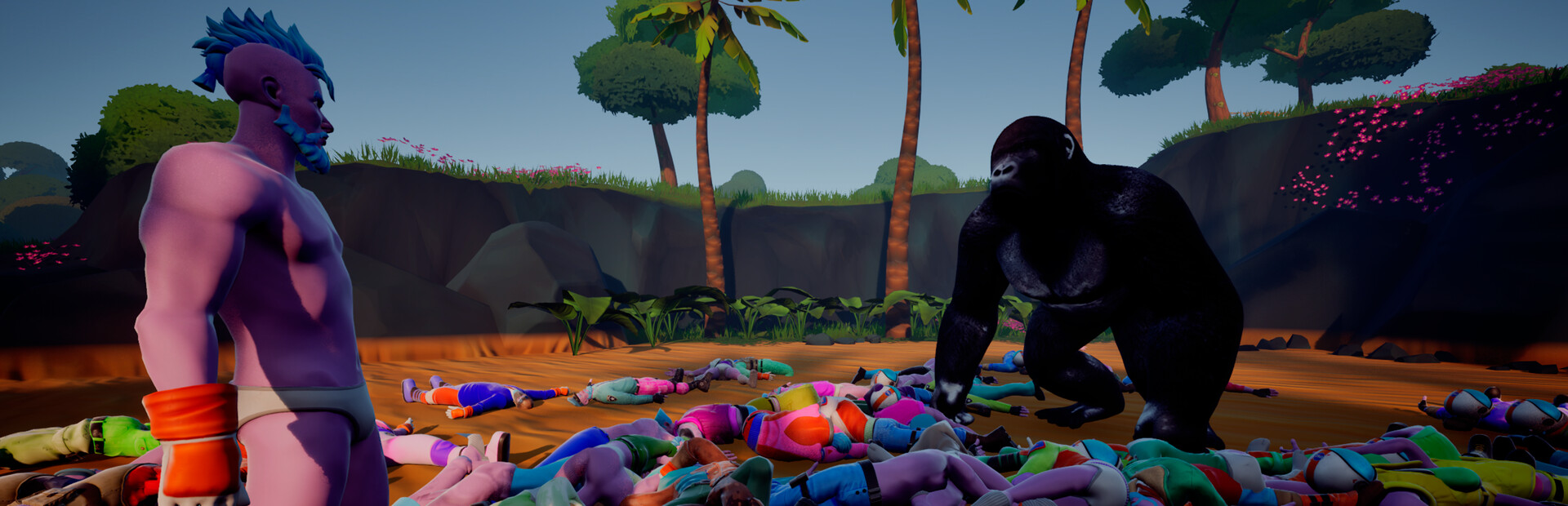 100 Men VS Gorilla