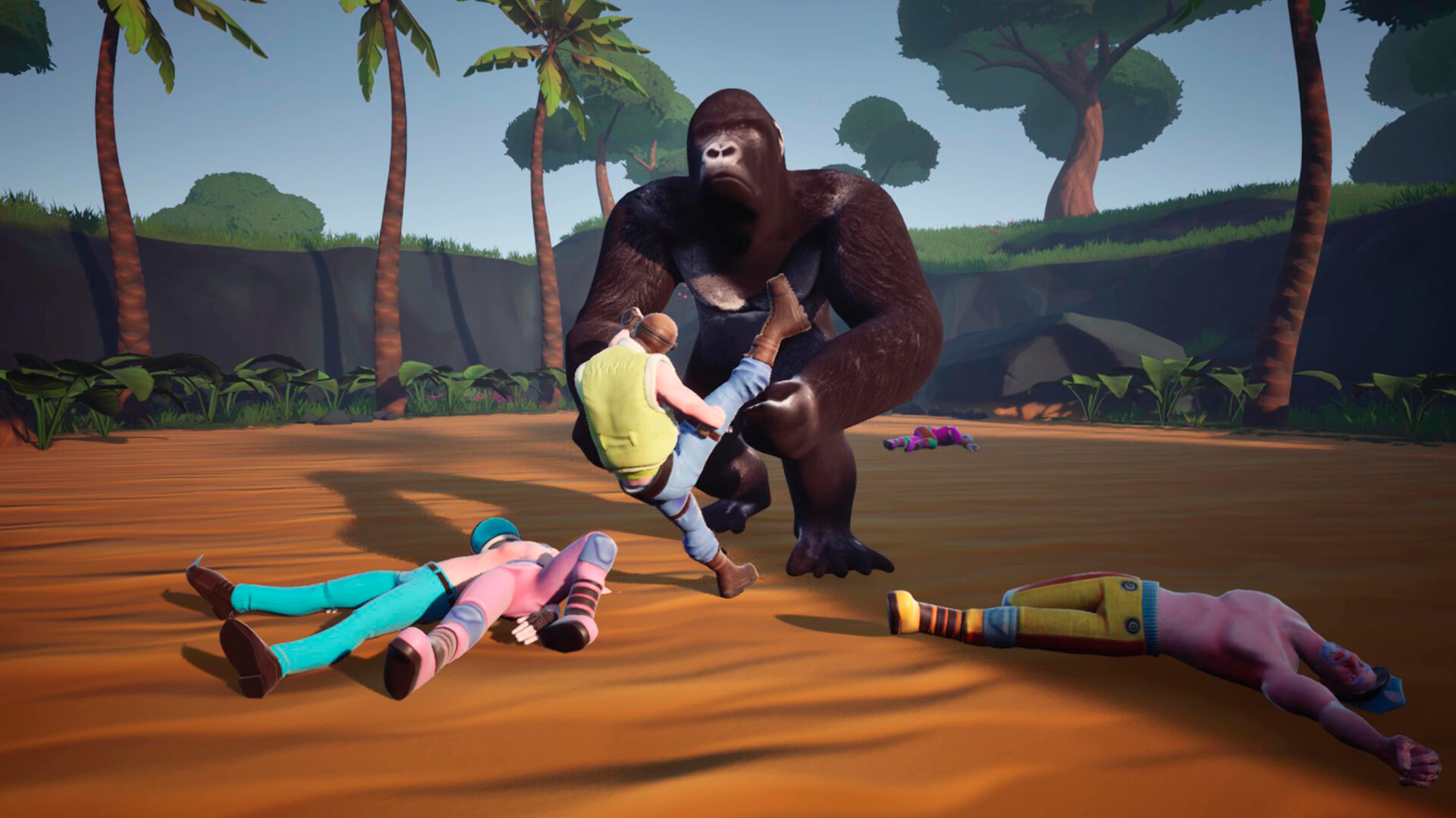 100 Men VS Gorilla screenshot #8