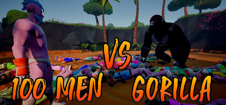100 MEN VS GORILLA cover art