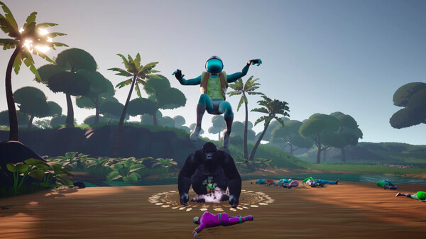 Скриншот из 100 MEN VS GORILLA