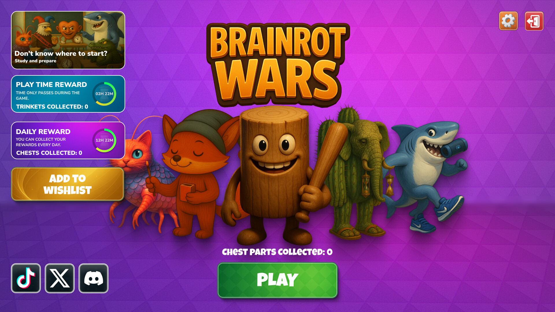 Brainrot Wars screenshot #1