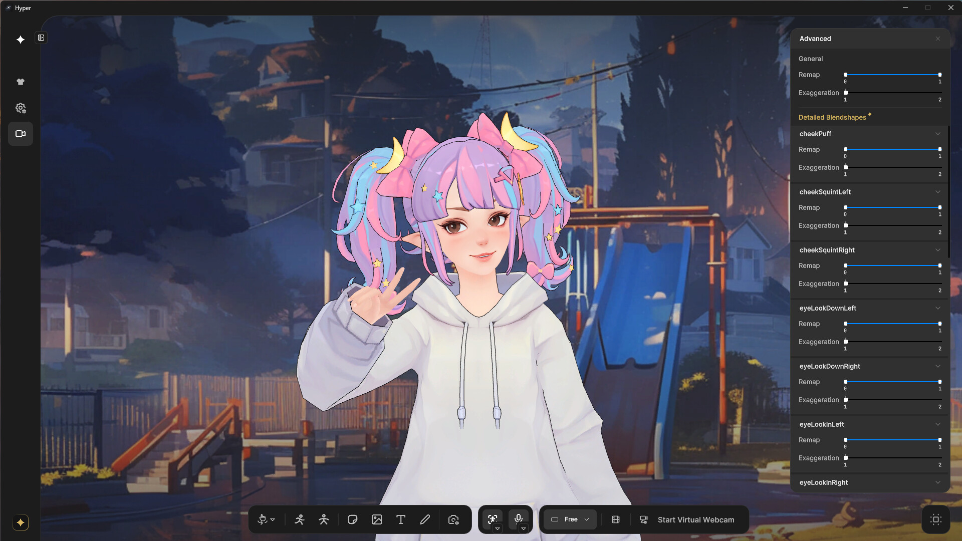 Hyper Online: VTuber Avatar Studio - Hyper Pro DLC Featured Screenshot #1