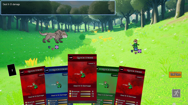 Screenshot of Tales Of The Lost: The Stranger gameplay showing in-action mechanics
