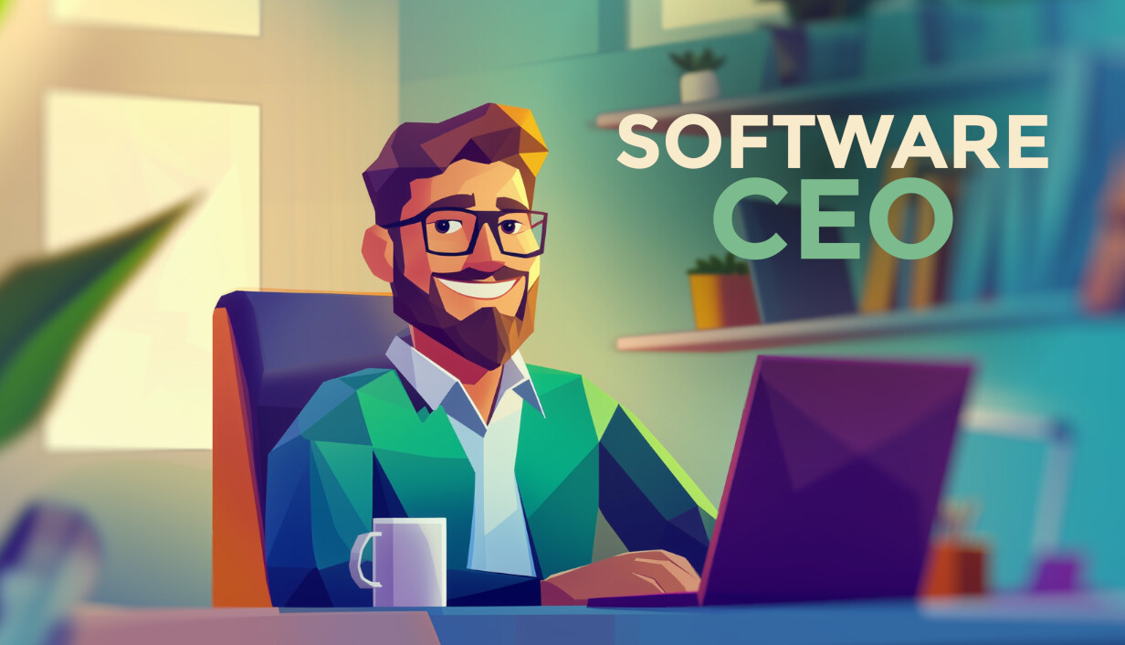 Software CEO cover art