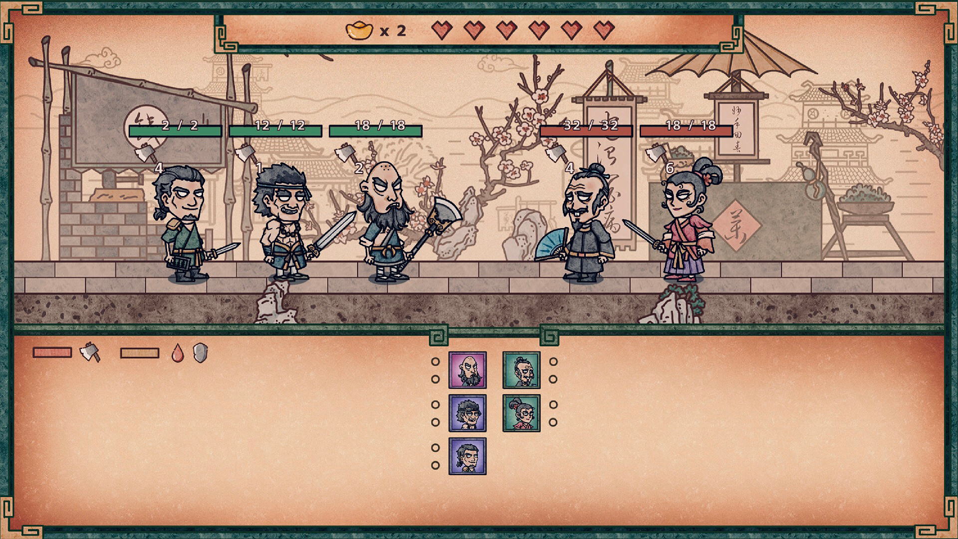 #6. Water Margin Scrolls Demo (Steam) 由: The Bueno Interactive