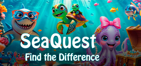 SeaQuest Find the Difference cover art