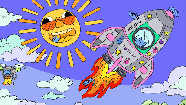 100 Cats Lost In USA Find & Color screenshot 3