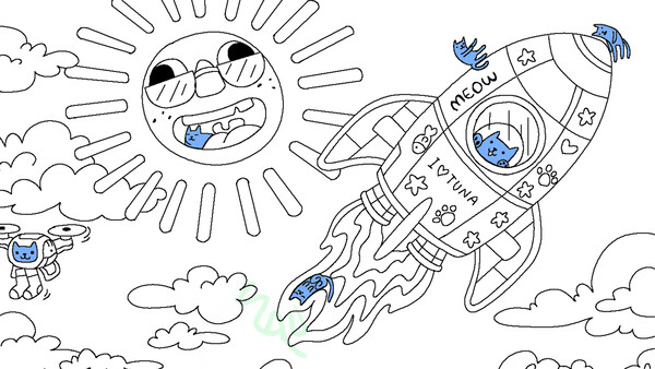 100 Cats Lost In USA Find & Color screenshot 2