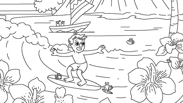 100 Cats Lost In USA Find & Color