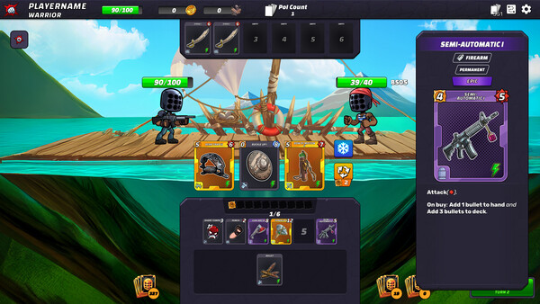 Screenshot 4 of Deckanism: Singularity Island - final gameplay screenshot