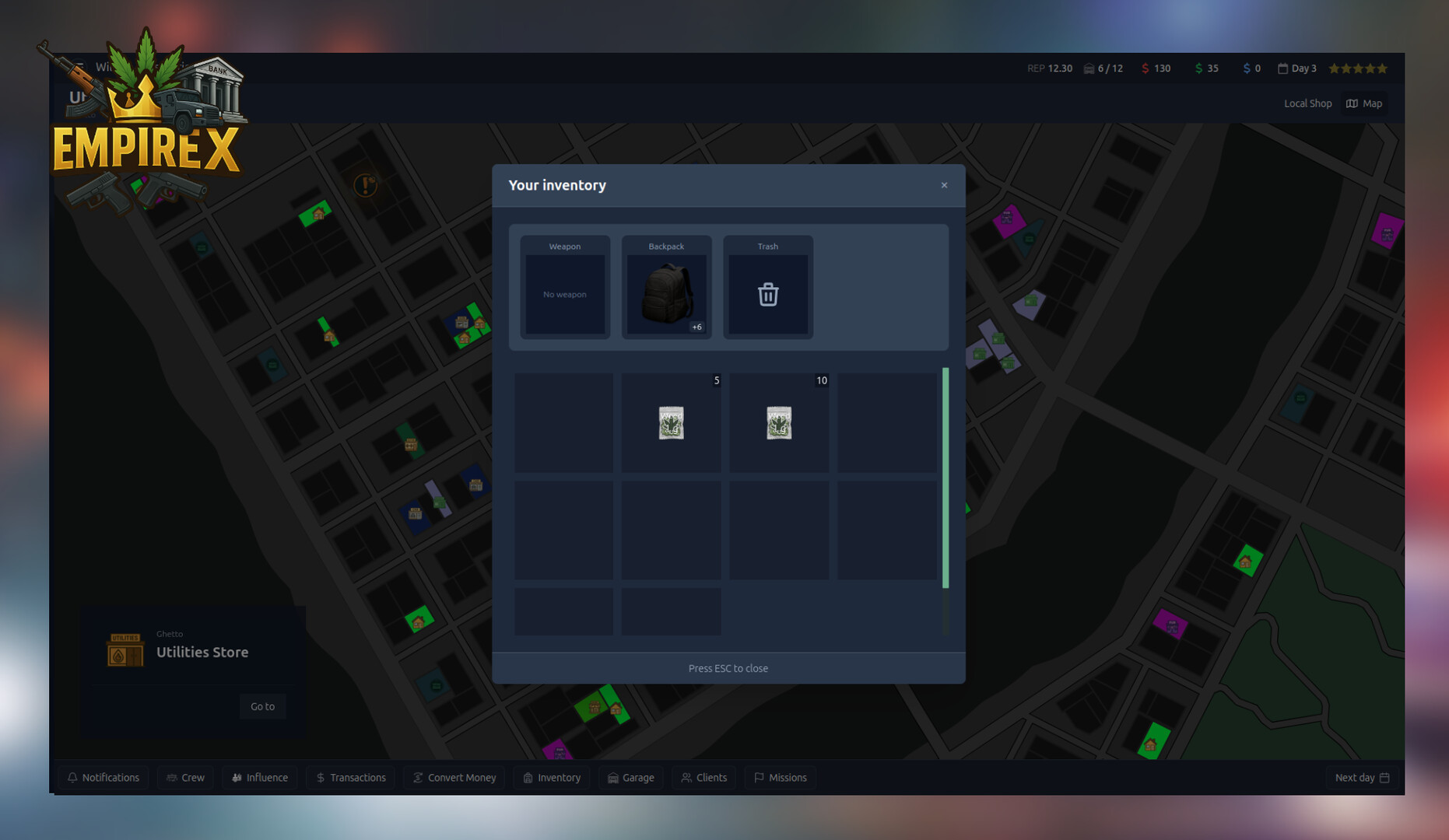 EmpireX - Business, Real Estate and Crime Simulator screenshot #8