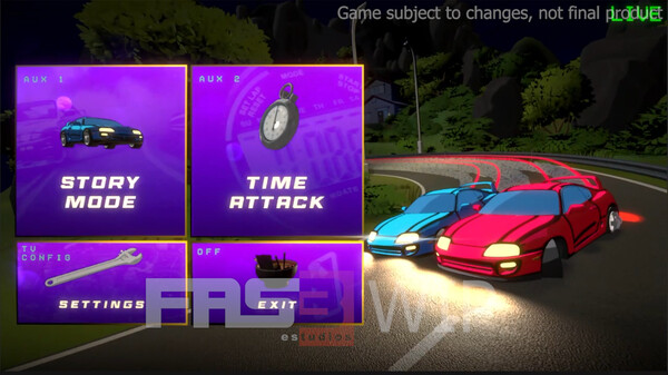 Скриншот из Total Driftin': Touge Dreams