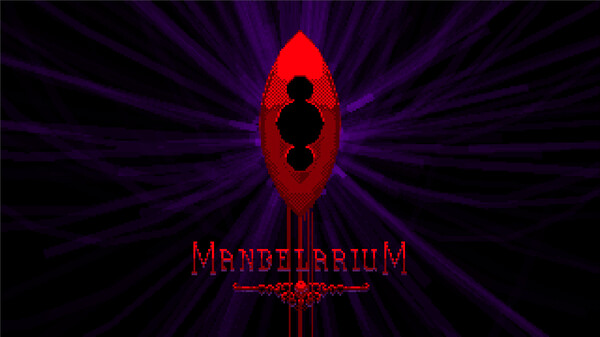 Screenshot of Mandelarium gameplay showing in-action mechanics
