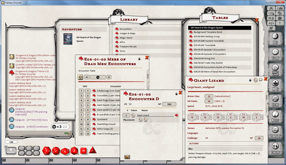 Fantasy Grounds - D&D Hoard of the Dragon Queen