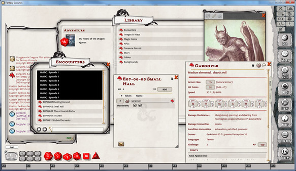 Fantasy Grounds - D&D Hoard of the Dragon Queen