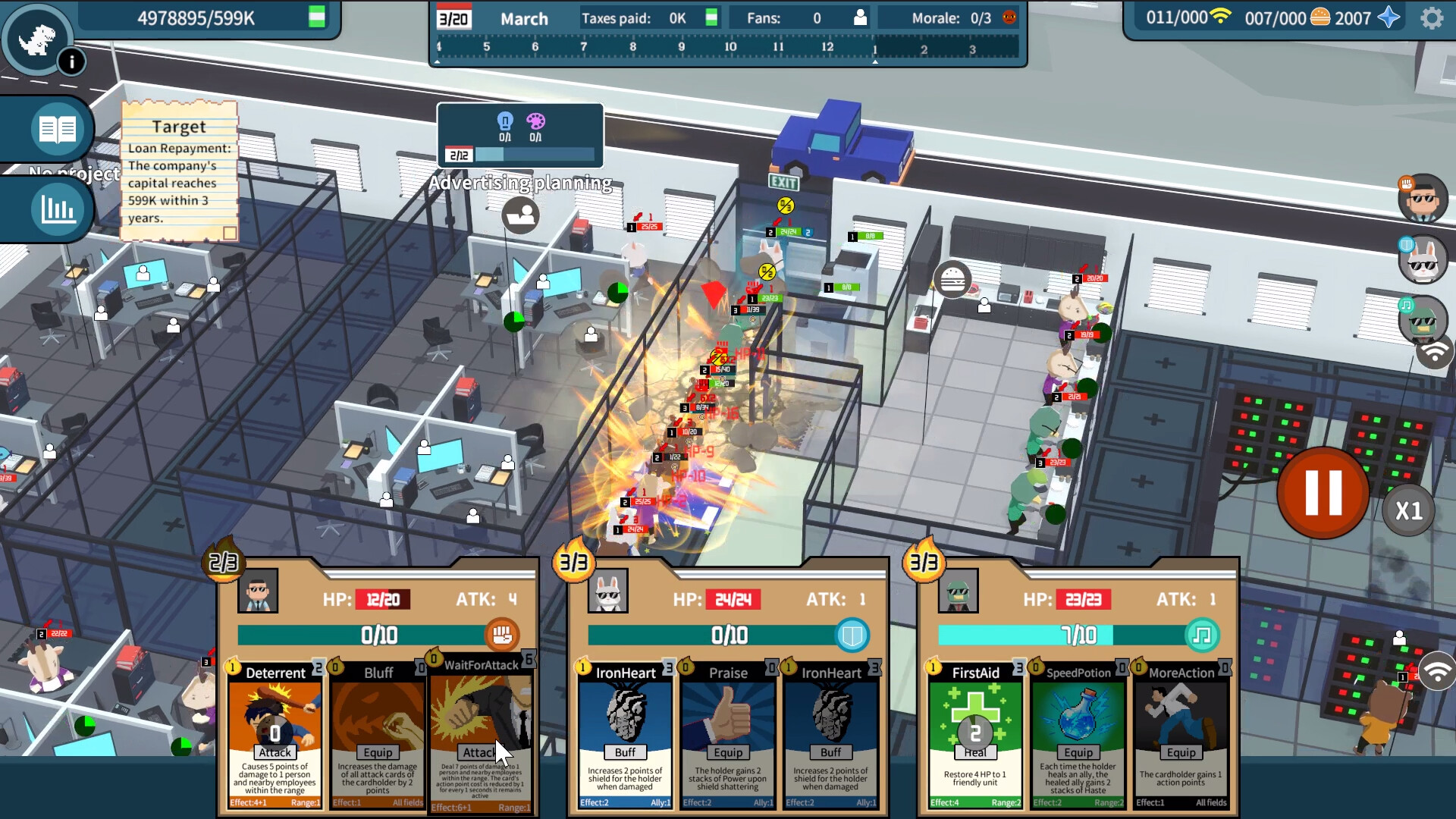 Overwork Empire screenshot #2