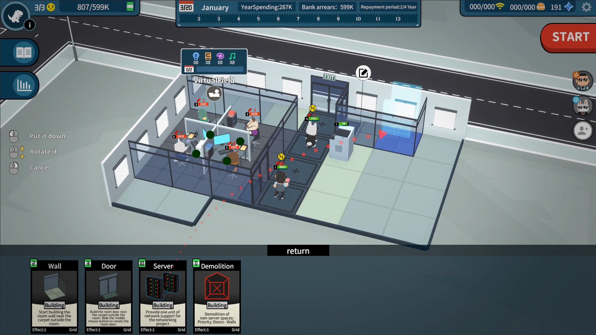 Overwork Empire screenshot #6