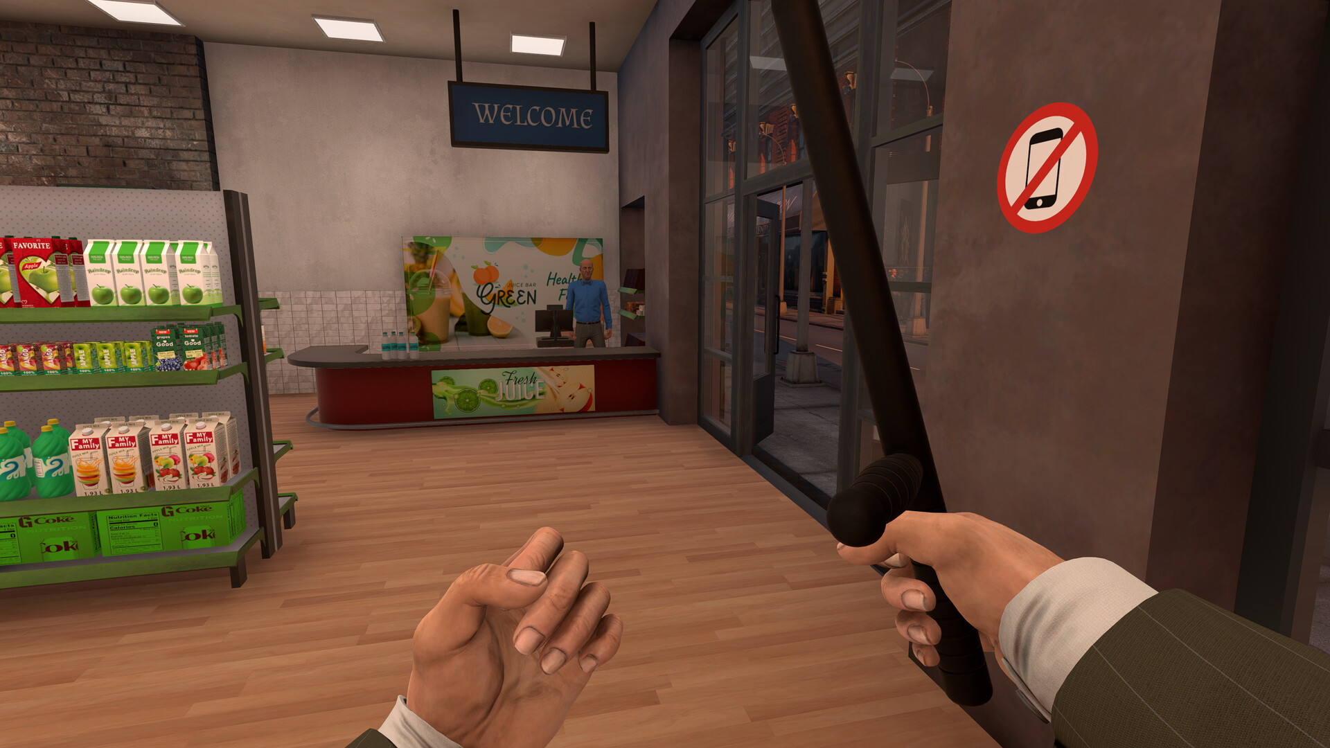 Supermarket Guard Simulator screenshot #2