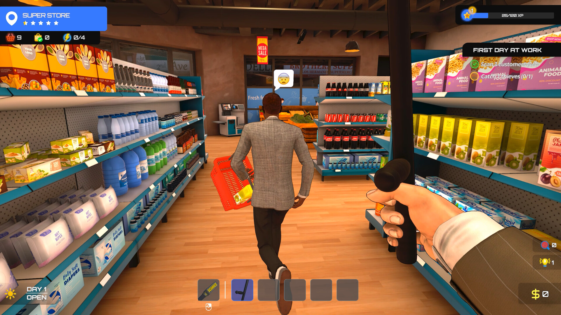 Supermarket Guard Simulator screenshot 13