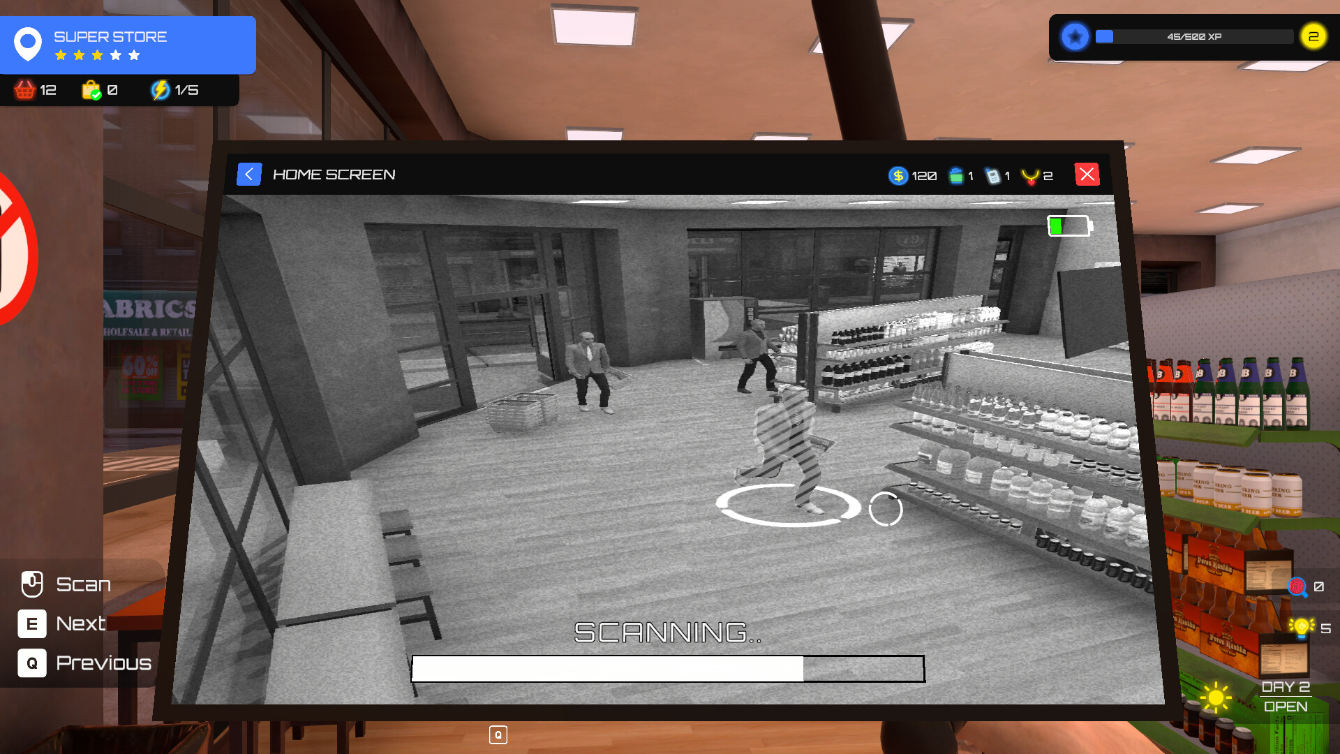 Supermarket Guard Simulator screenshot #2