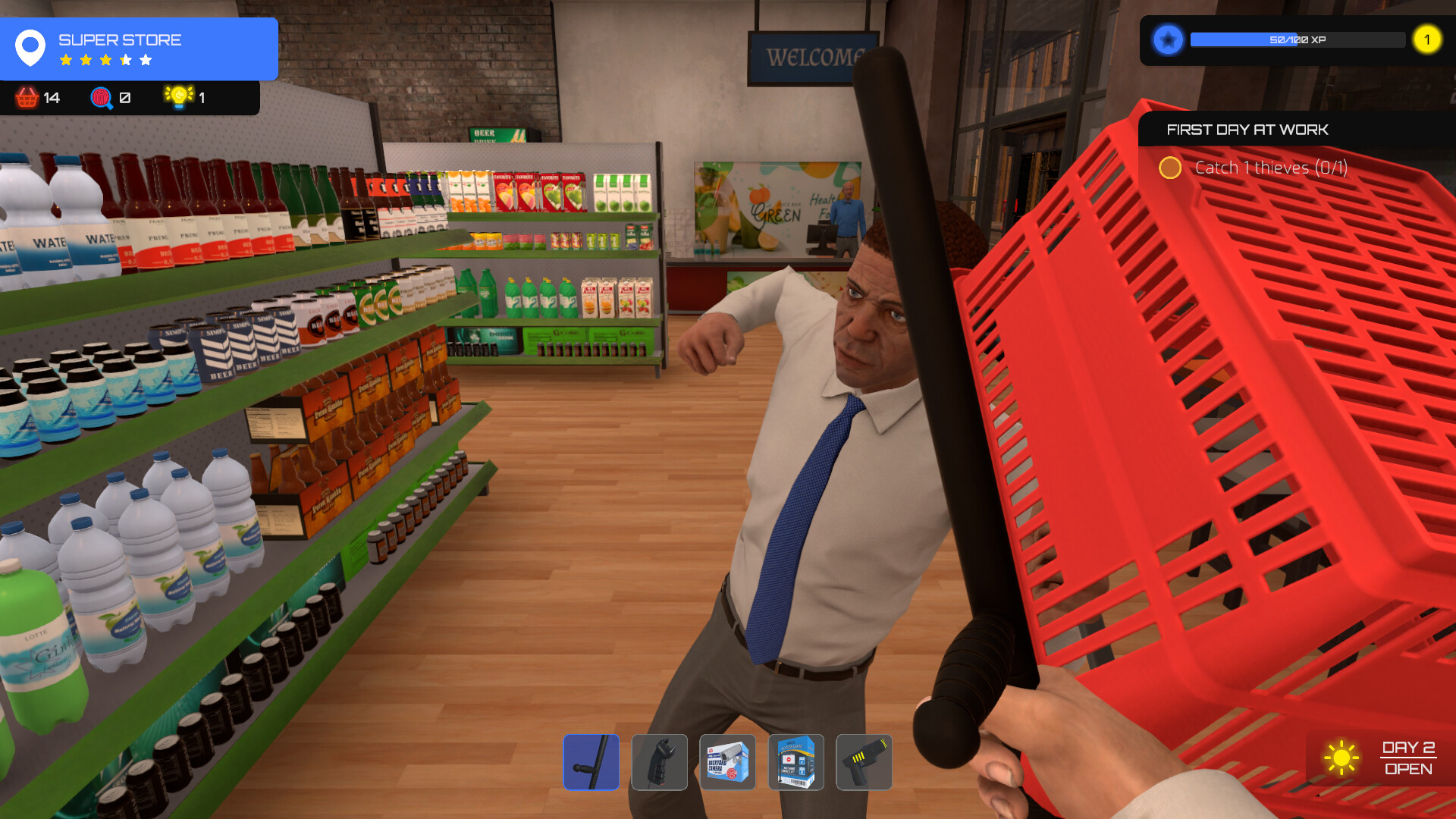 Supermarket Guard Simulator screenshot #5