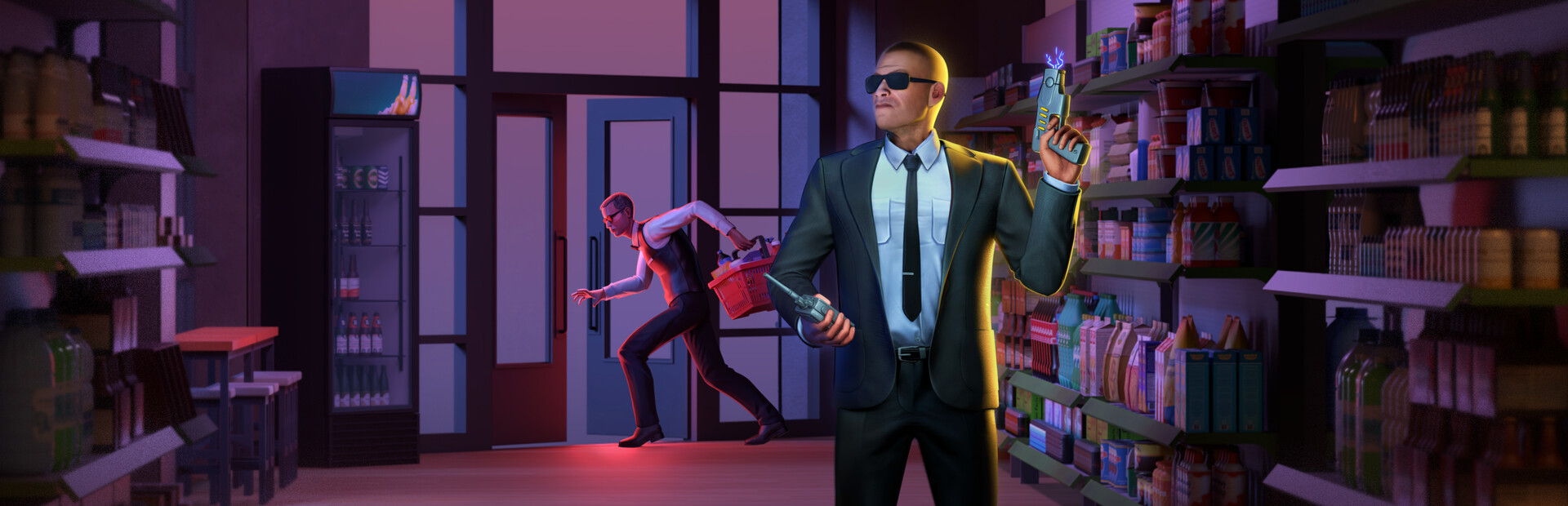 Supermarket Guard Simulator