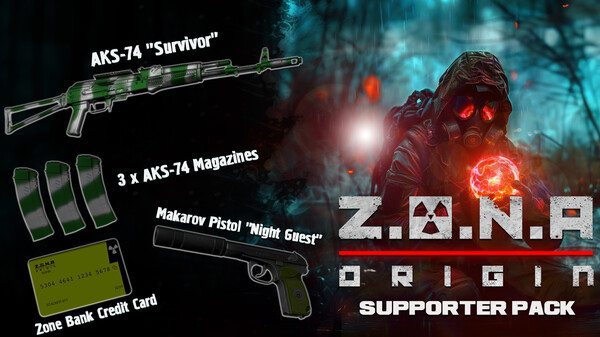 Z.O.N.A: Origin – Supporter's Pack for steam Z.O.N.A: Origin – Supporter's Pack for steam