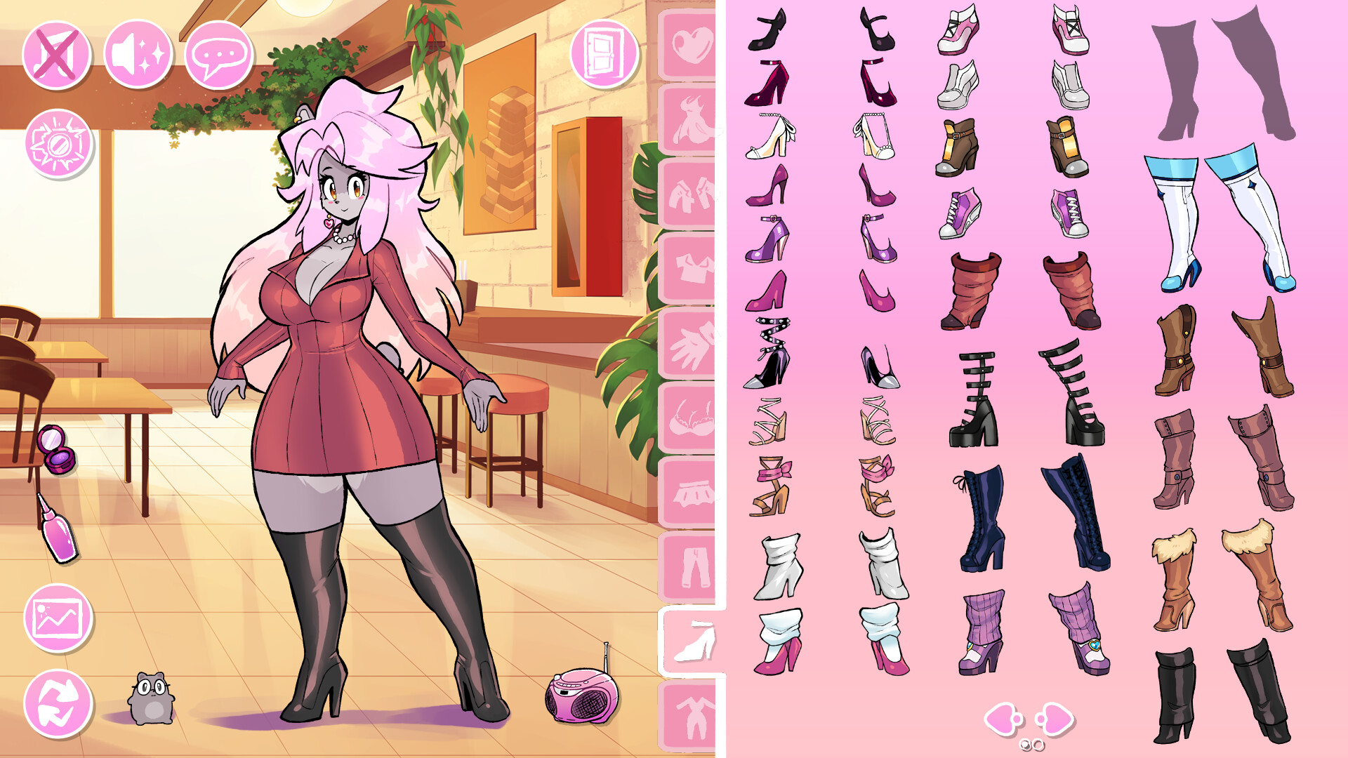 Dress-Up With Helene: Deluxe! PC gameplay screenshot 1 of 19