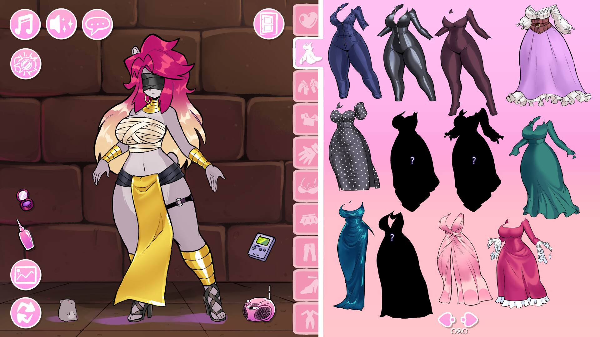 Dress-Up With Helene: Deluxe! PC gameplay screenshot 2 of 19