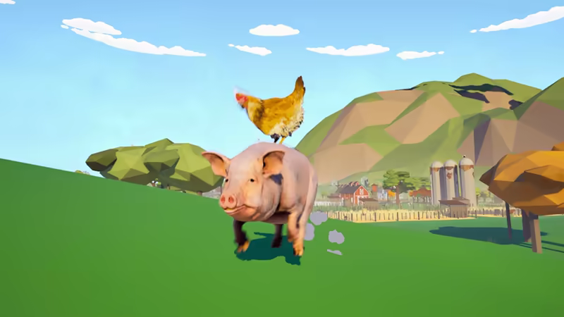 Farm Chicken video 1
