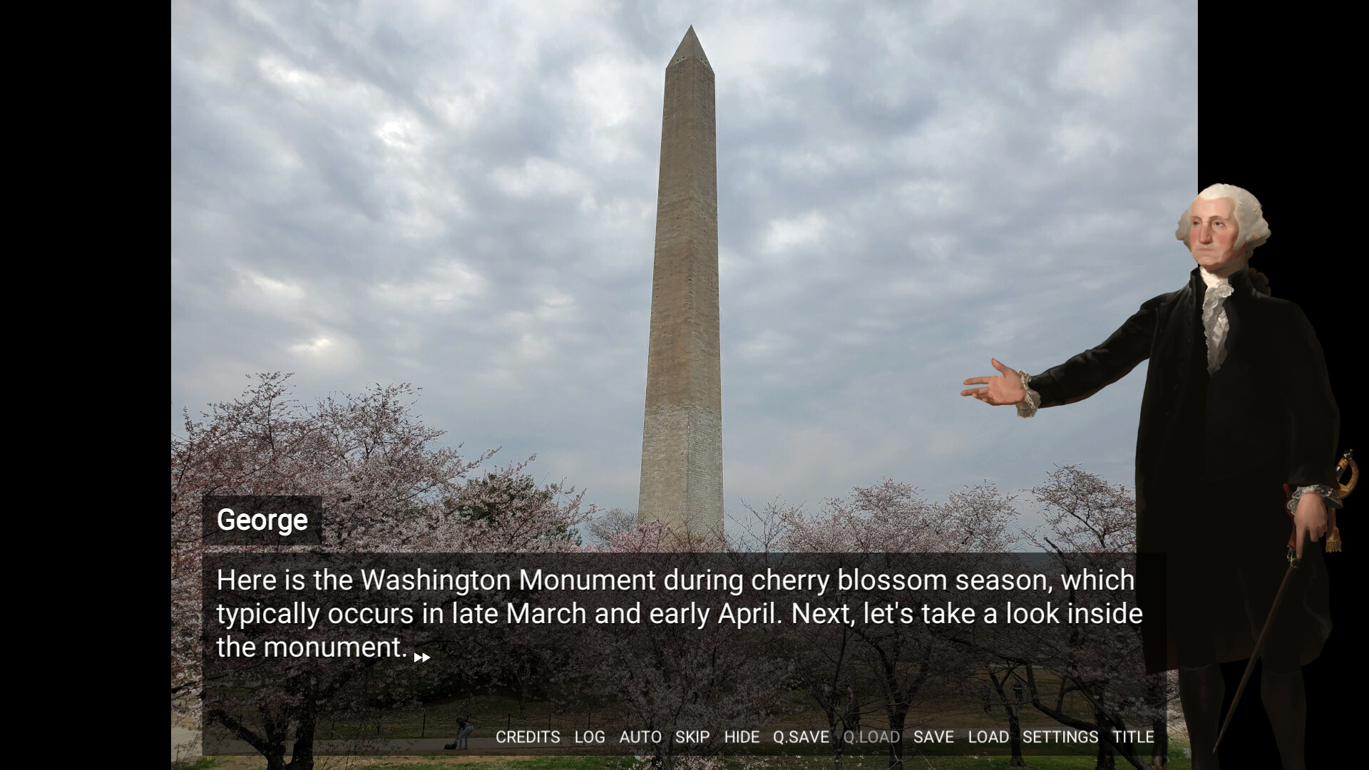 Important People of History: Presidents - George Washington screenshot #1