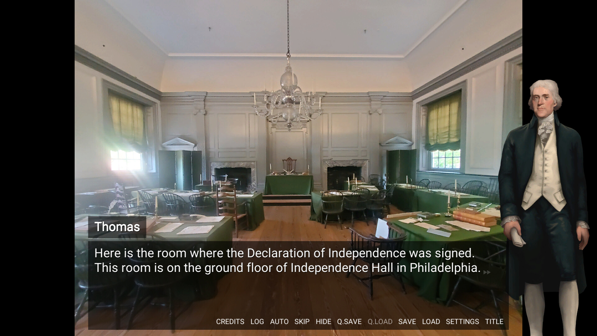 Important People of History: Presidents - Thomas Jefferson screenshot #1