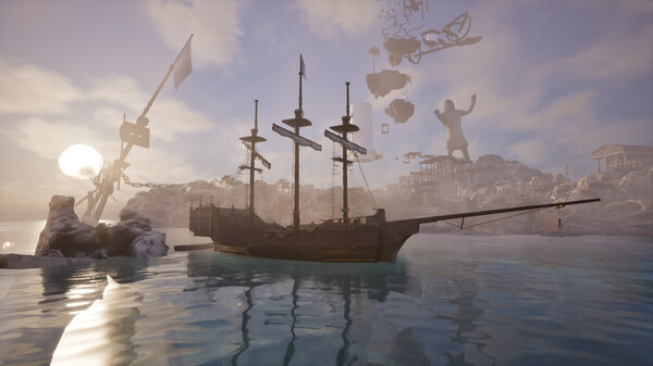 Screenshot of Onlympic Up! gameplay showing in-action mechanics
