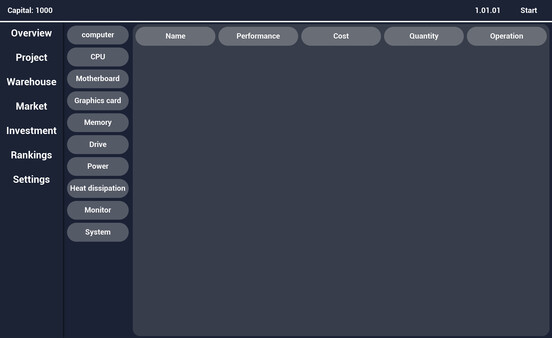 Computer Manufacturer game for Linux 1