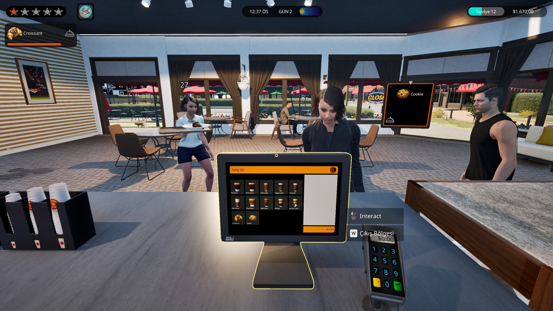 Cafe Crew Simulator: Prologue screenshot #2