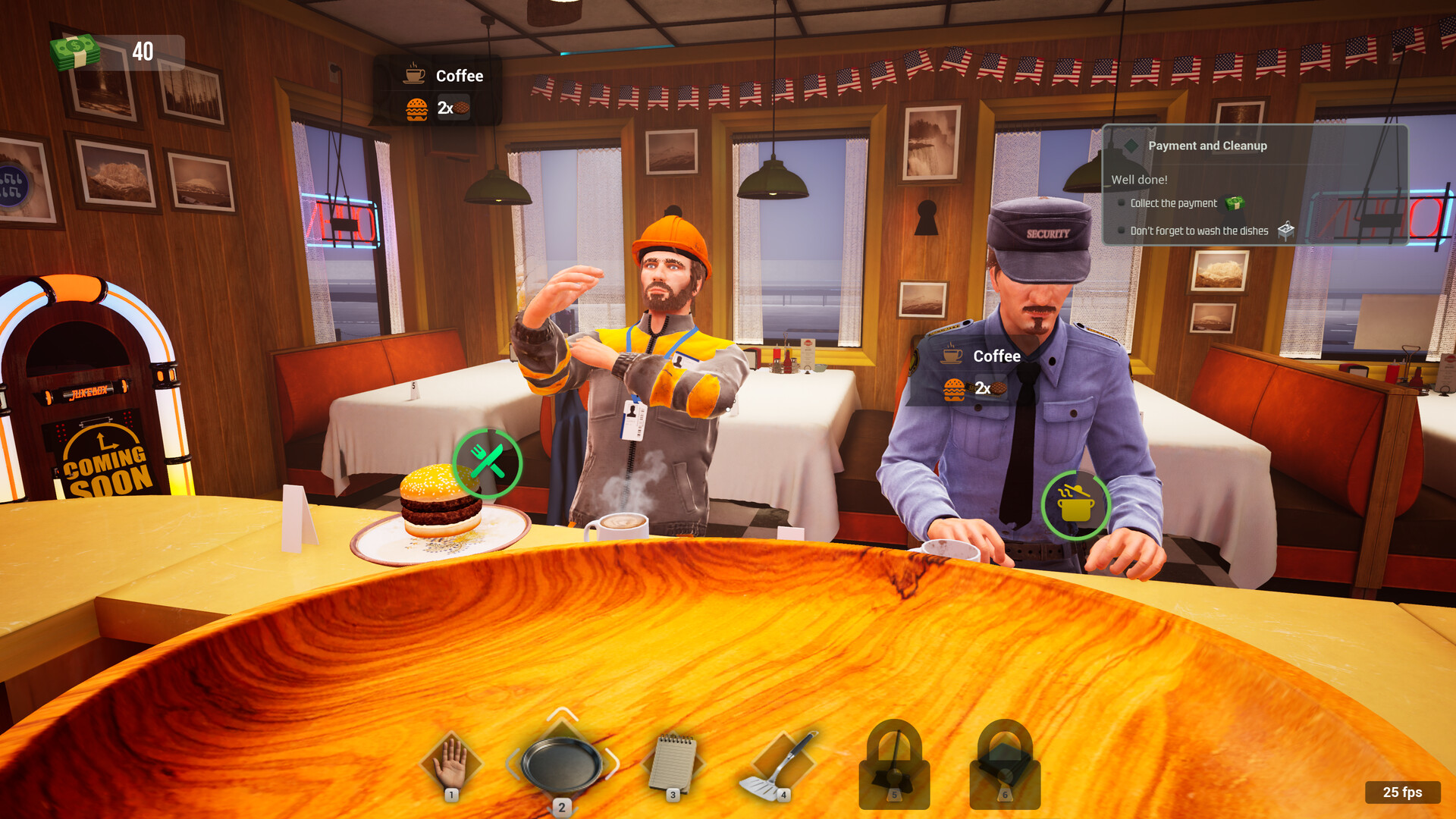 #3. Diner Simulator Demo (Steam) Bởi: Octo Games studio