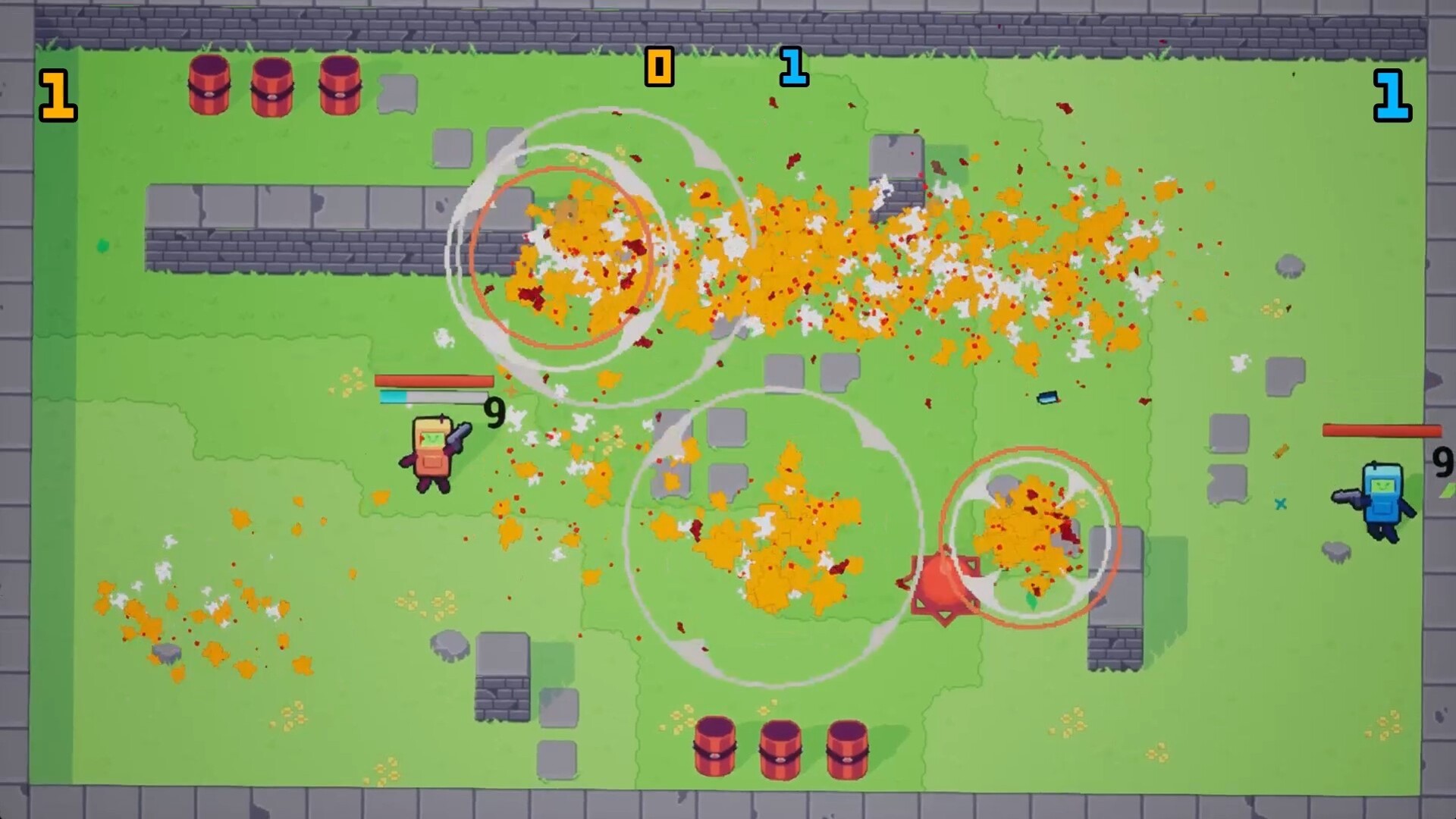 #1. Robots with Guns (Steam) Por: Flash of Stars