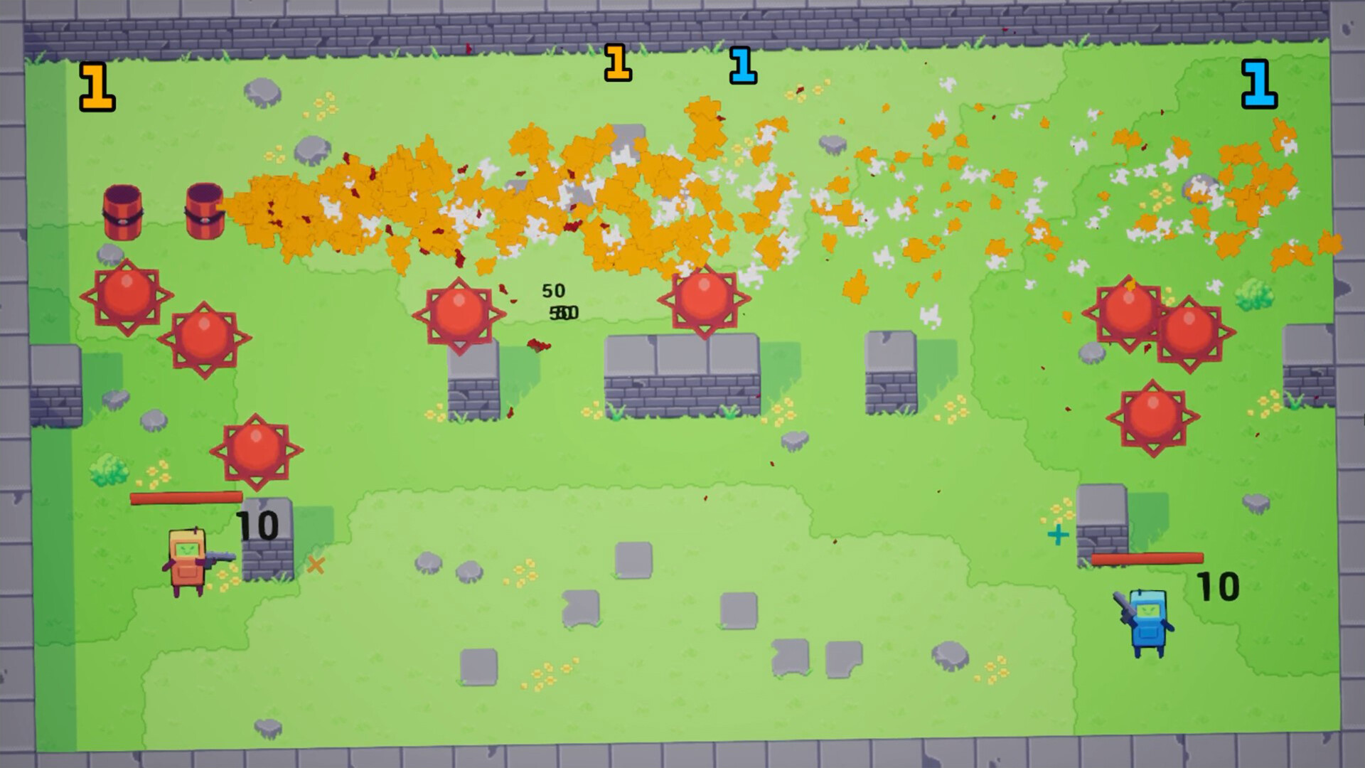#5. Robots with Guns (Steam) 由: Flash of Stars