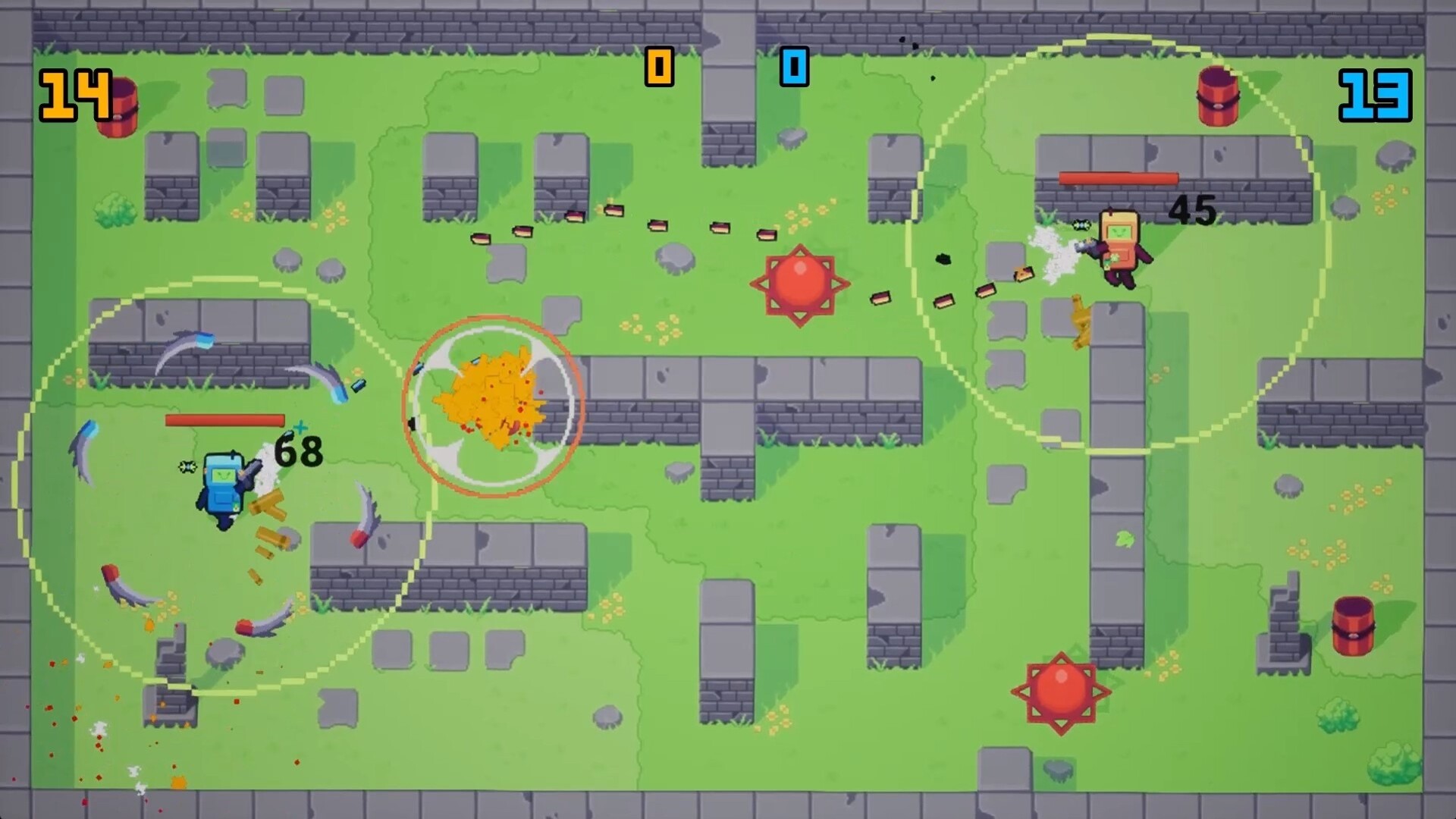 #4. Robots with Guns (Steam) Por: Flash of Stars