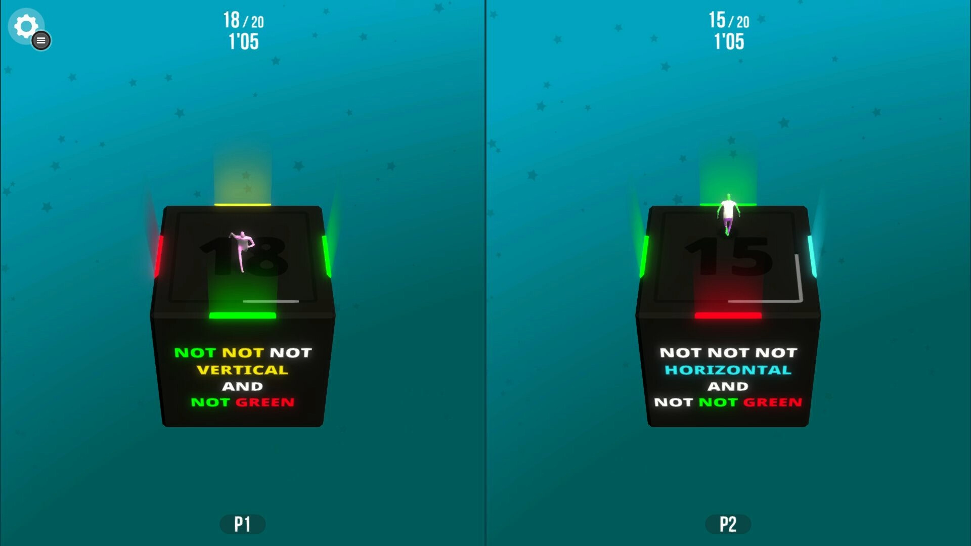 #2. Not Not 2 - A Brain Challenge (Steam) Podle: QubicGames