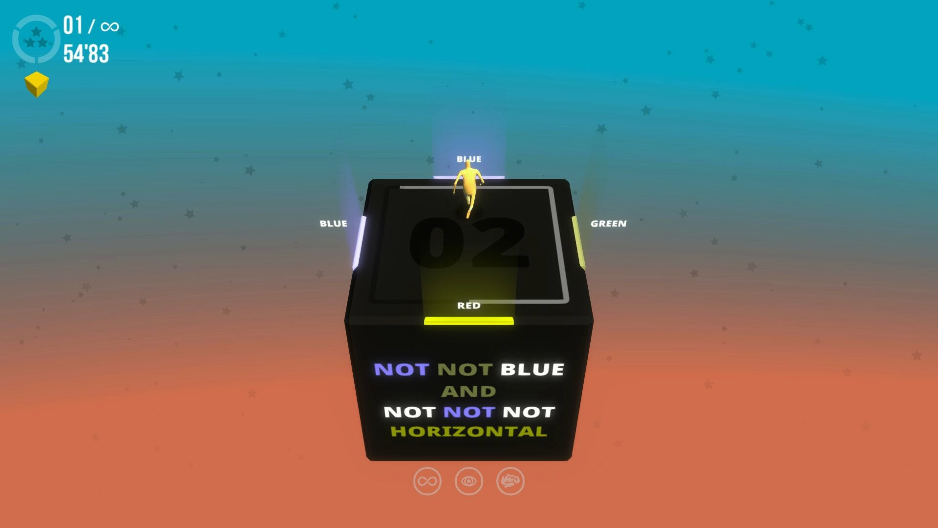 #5. Not Not 2 - A Brain Challenge (Steam) Podle: QubicGames