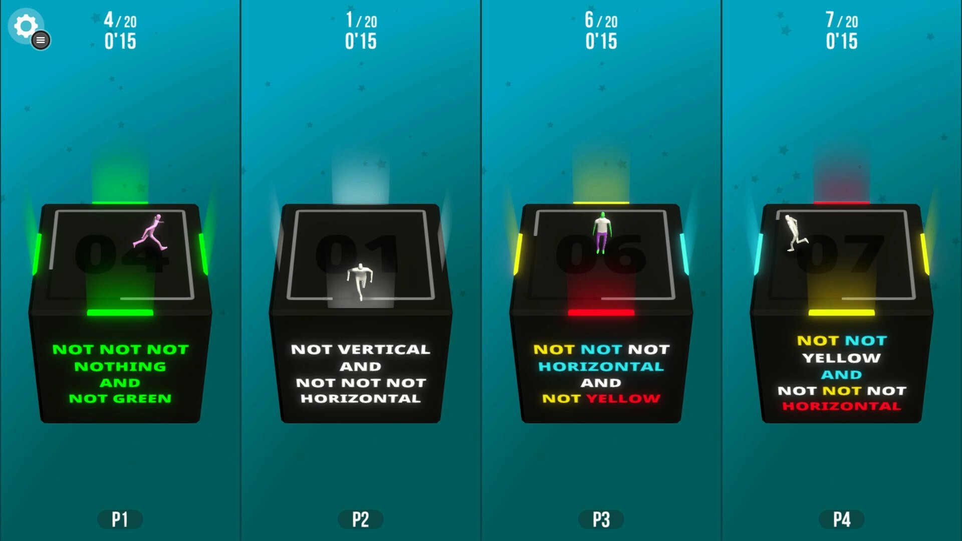 #6. Not Not 2 - A Brain Challenge (Steam) Podle: QubicGames